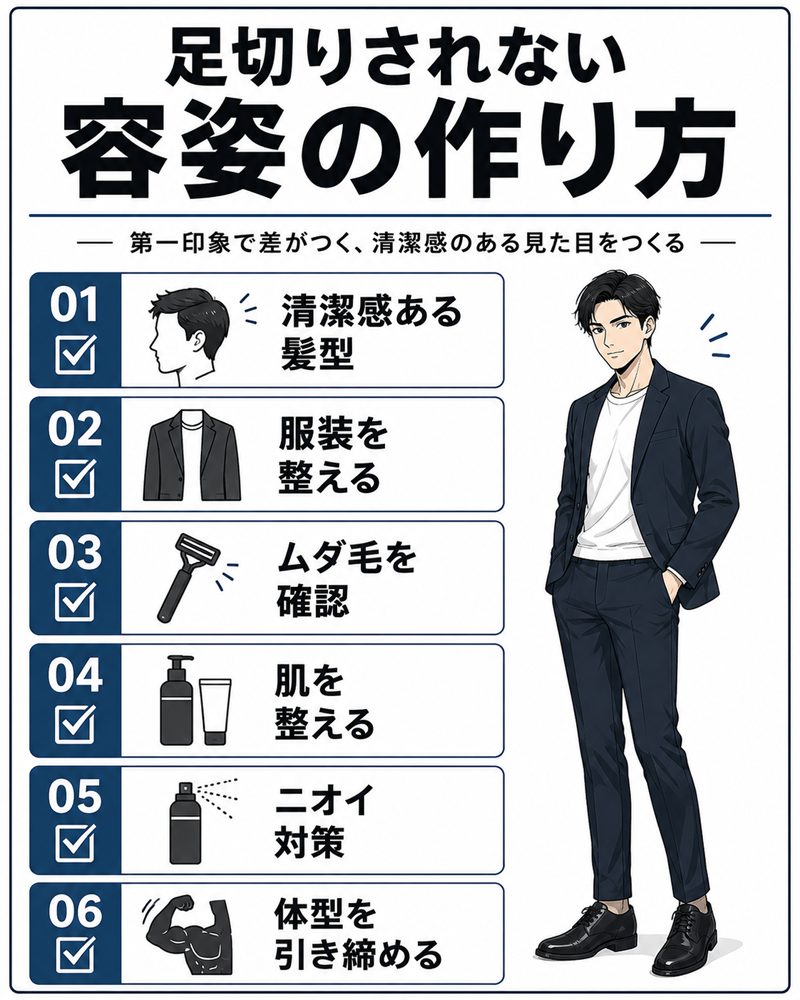 足切りされない容姿の作り方