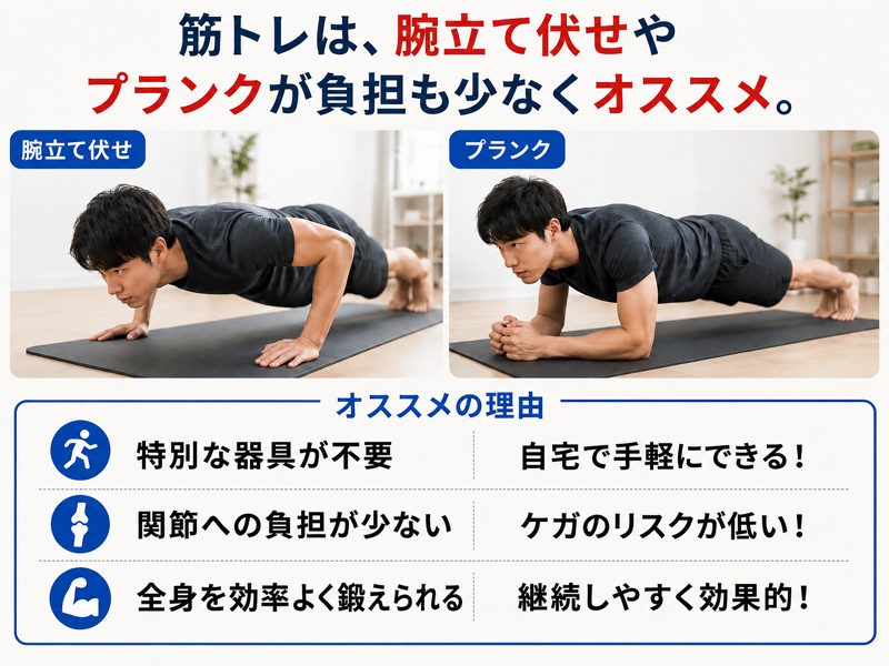 筋トレの方法